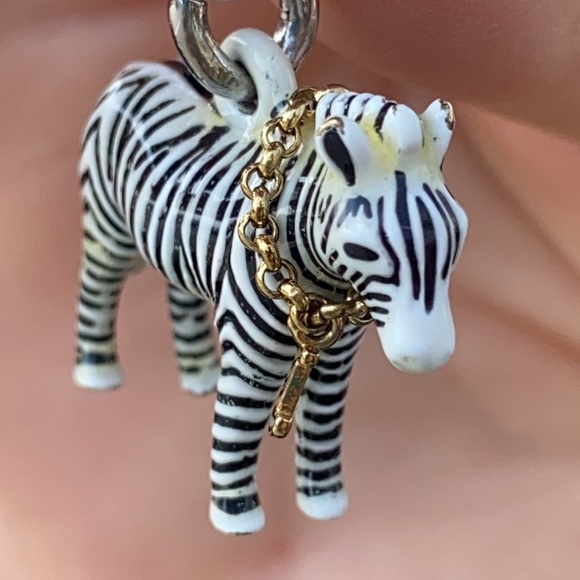 Y2K Juicy Couture ZEBRA Charm RARE VINTAGE SAFARI - Picture 16 of 16